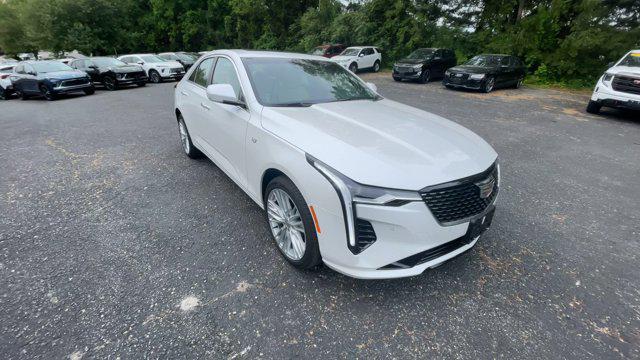 new 2025 Cadillac CT4 car, priced at $47,165