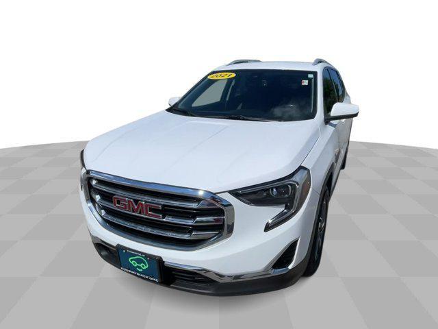 used 2021 GMC Terrain car, priced at $23,400