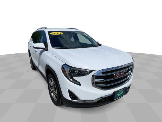 used 2021 GMC Terrain car, priced at $23,400