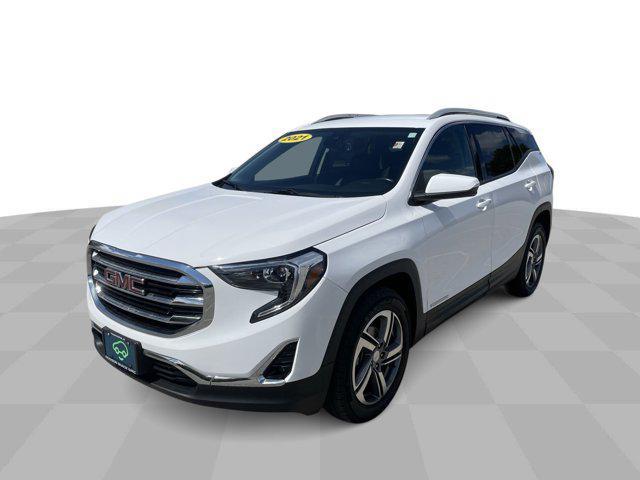 used 2021 GMC Terrain car, priced at $22,700