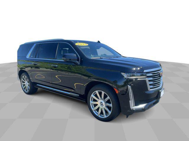 used 2023 Cadillac Escalade ESV car, priced at $75,900