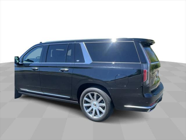 used 2023 Cadillac Escalade ESV car, priced at $75,900