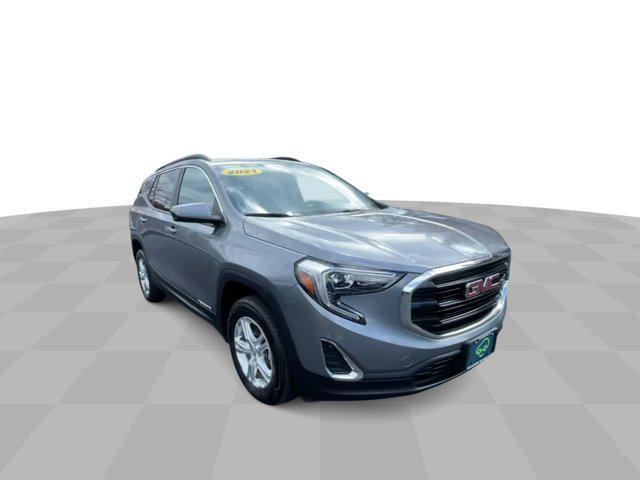 used 2021 GMC Terrain car, priced at $24,900