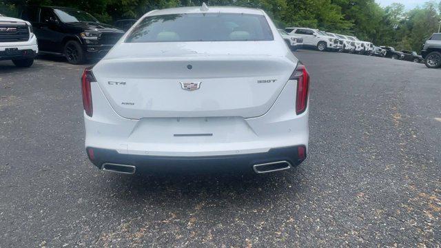 new 2025 Cadillac CT4 car, priced at $46,940