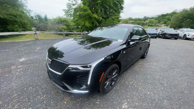new 2025 Cadillac CT4 car, priced at $47,435