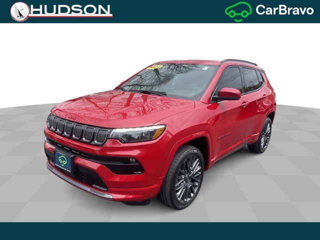 used 2022 Jeep Compass car, priced at $26,400