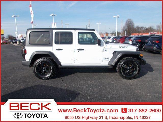 used 2021 Jeep Wrangler Unlimited car, priced at $24,980