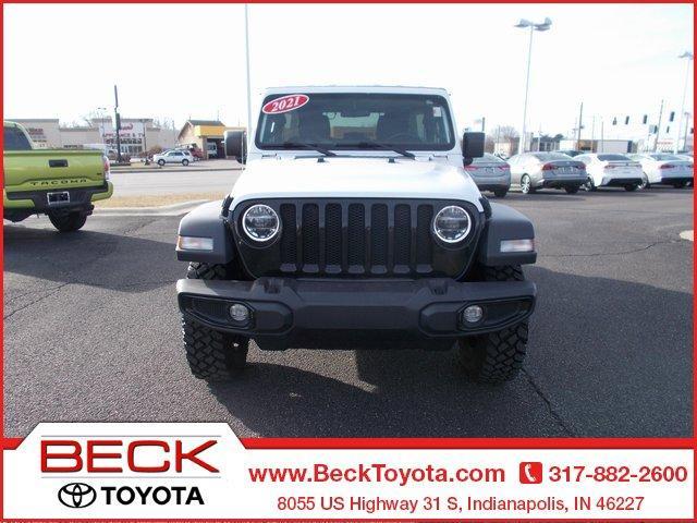 used 2021 Jeep Wrangler Unlimited car, priced at $24,980