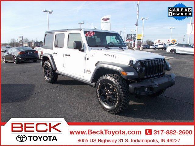 used 2021 Jeep Wrangler Unlimited car, priced at $25,980