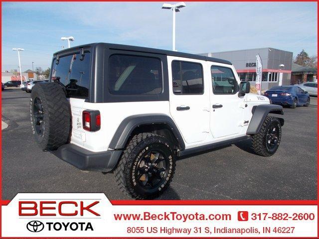 used 2021 Jeep Wrangler Unlimited car, priced at $24,980