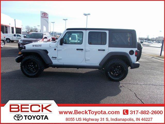 used 2021 Jeep Wrangler Unlimited car, priced at $24,980