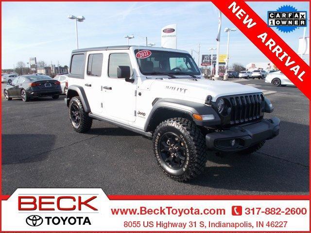 used 2021 Jeep Wrangler Unlimited car, priced at $25,980