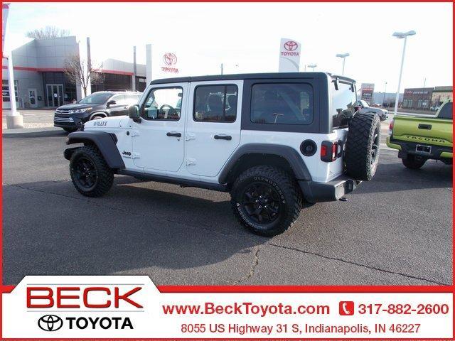 used 2021 Jeep Wrangler Unlimited car, priced at $24,980