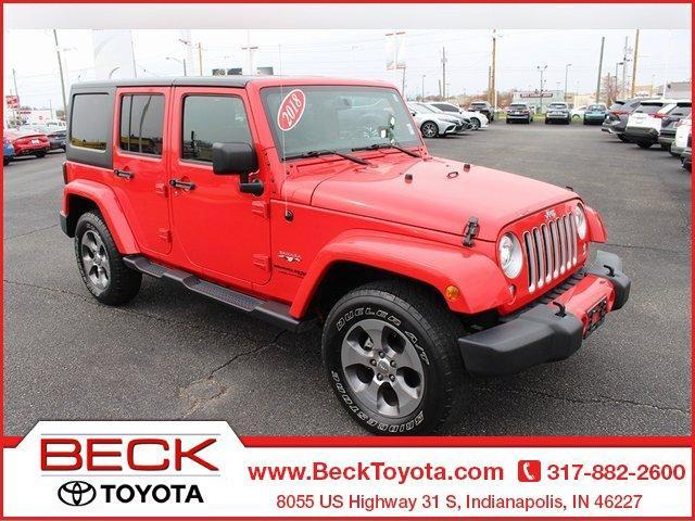 used 2018 Jeep Wrangler JK Unlimited car, priced at $28,980