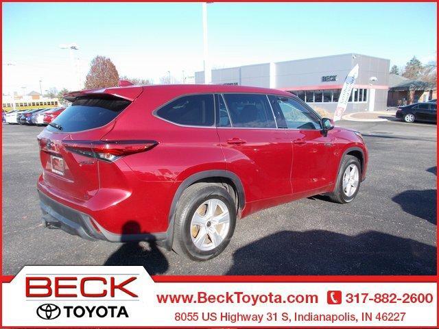 used 2021 Toyota Highlander Hybrid car, priced at $35,980