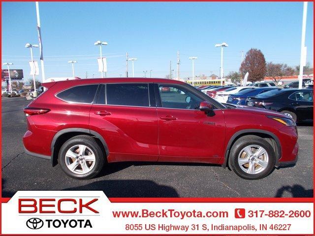 used 2021 Toyota Highlander Hybrid car, priced at $35,980