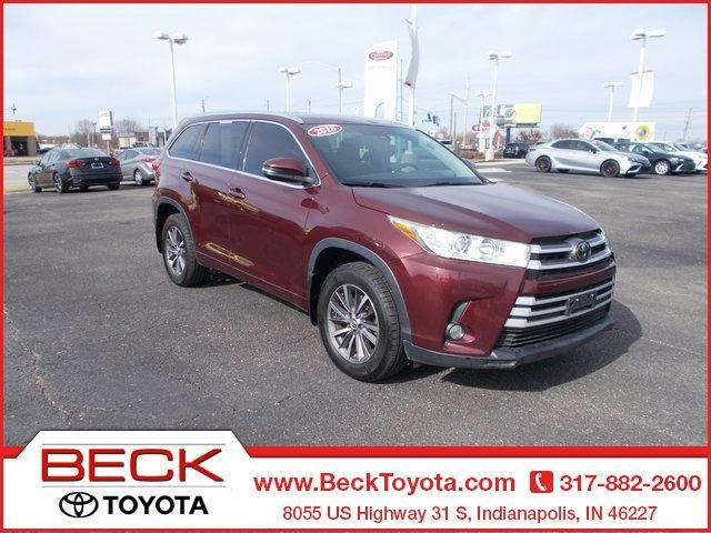 used 2018 Toyota Highlander car, priced at $22,980