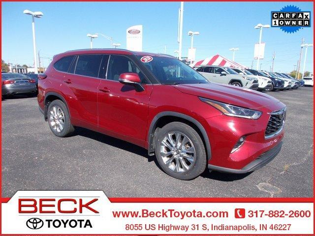 used 2020 Toyota Highlander car, priced at $35,980