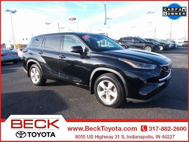 used 2021 Toyota Highlander car, priced at $32,980