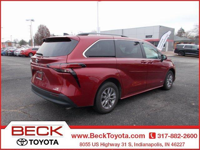 used 2021 Toyota Sienna car, priced at $36,750