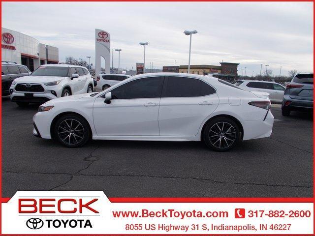 used 2021 Toyota Camry car, priced at $23,750