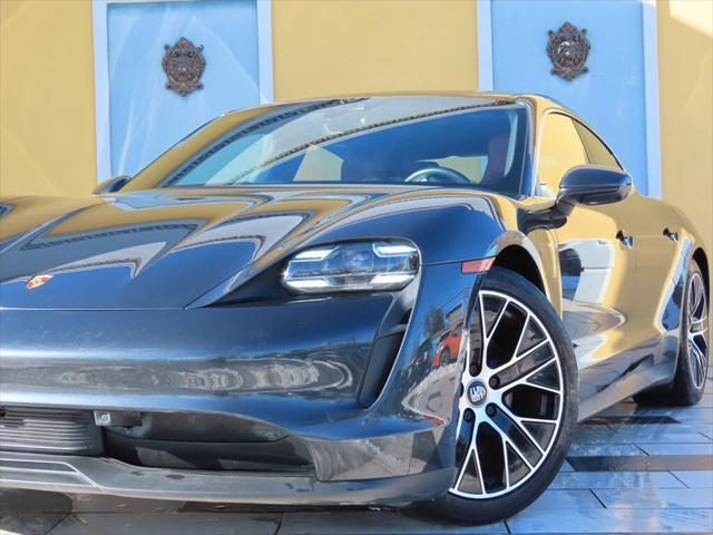 used 2020 Porsche Taycan car, priced at $56,900