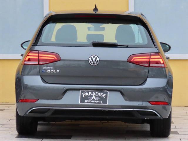 used 2018 Volkswagen e-Golf car, priced at $19,900