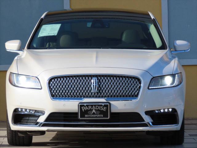 used 2018 Lincoln Continental car, priced at $24,400