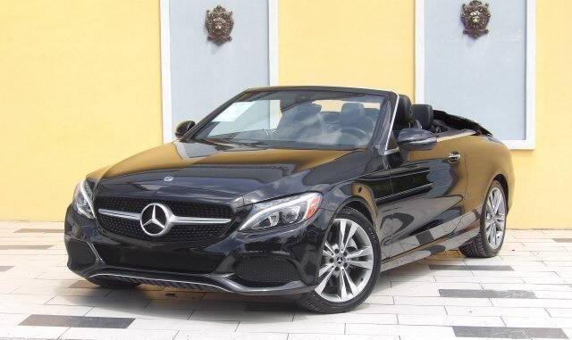 used 2018 Mercedes-Benz C-Class car, priced at $25,900