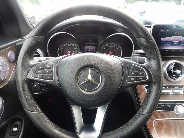 used 2018 Mercedes-Benz C-Class car, priced at $25,900