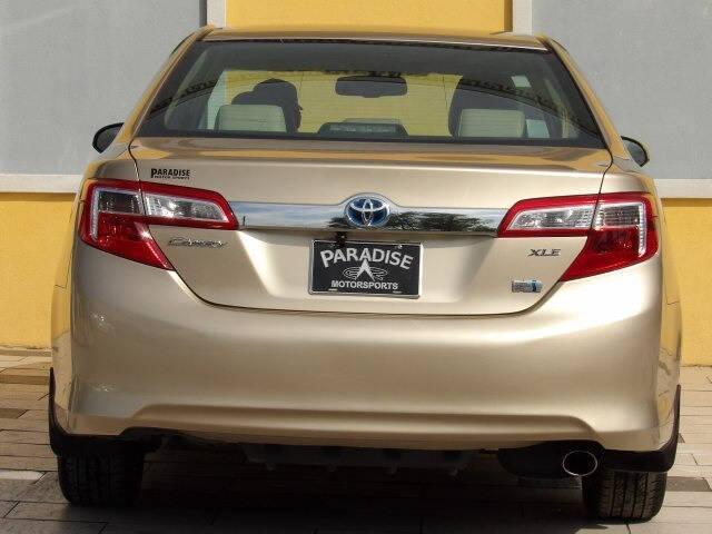 used 2012 Toyota Camry Hybrid car, priced at $13,900