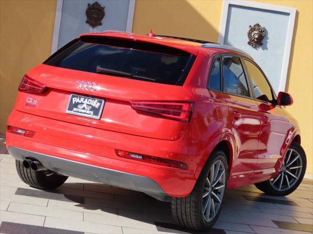 used 2018 Audi Q3 car, priced at $14,400