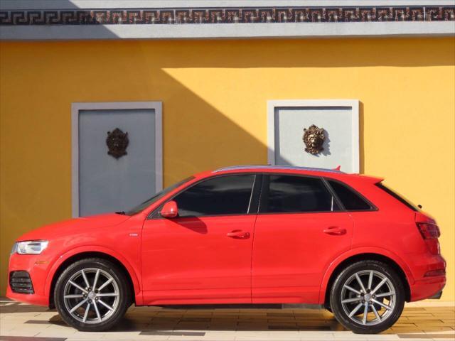 used 2018 Audi Q3 car, priced at $14,400