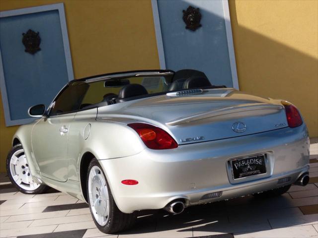 used 2002 Lexus SC 430 car, priced at $12,995