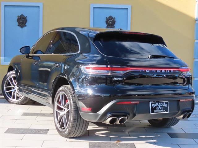 used 2022 Porsche Macan car, priced at $55,400