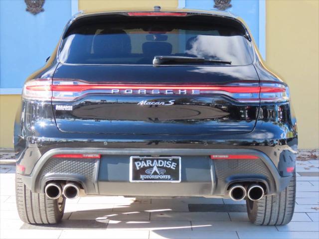 used 2022 Porsche Macan car, priced at $55,400