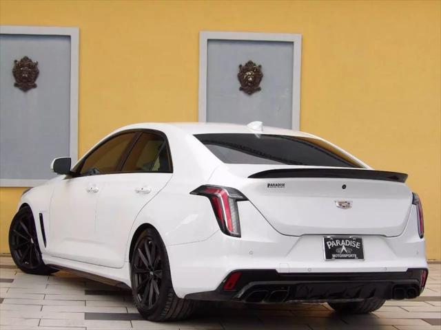 used 2022 Cadillac CT4-V car, priced at $56,900