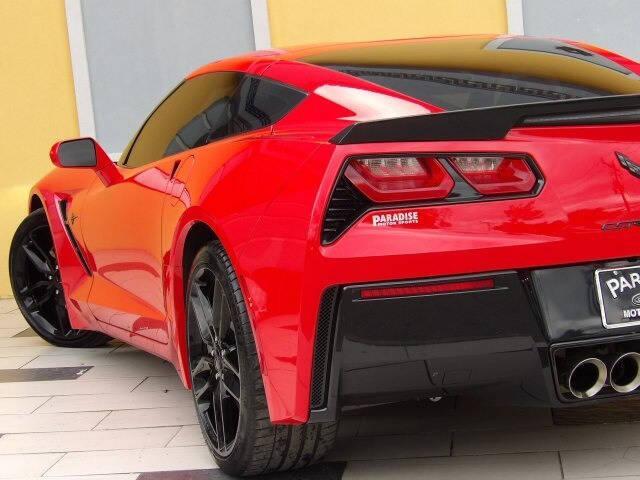 used 2019 Chevrolet Corvette car, priced at $43,800