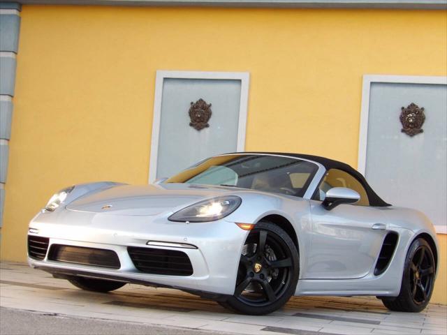 used 2018 Porsche 718 Boxster car, priced at $35,800