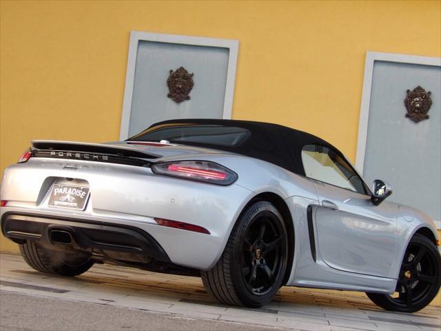 used 2018 Porsche 718 Boxster car, priced at $35,800