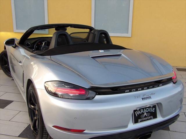 used 2018 Porsche 718 Boxster car, priced at $35,800