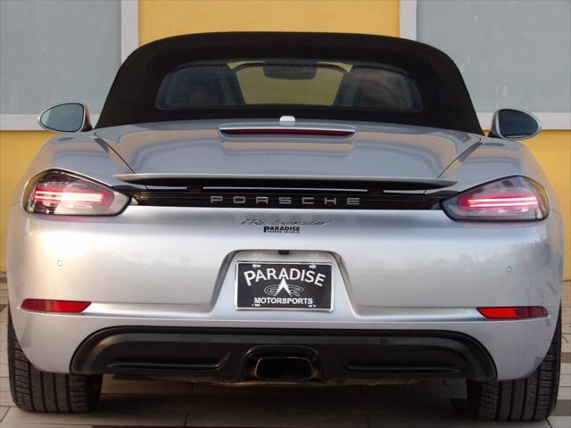 used 2018 Porsche 718 Boxster car, priced at $35,800