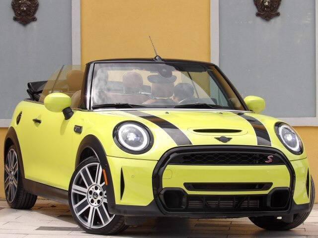 used 2022 MINI Convertible car, priced at $28,400