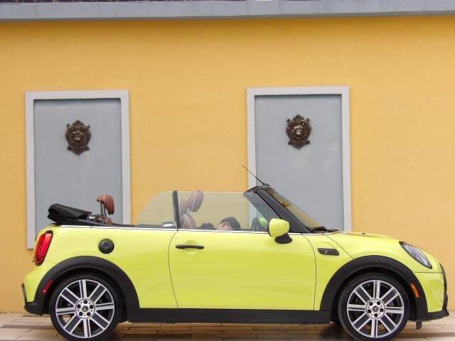used 2022 MINI Convertible car, priced at $28,400