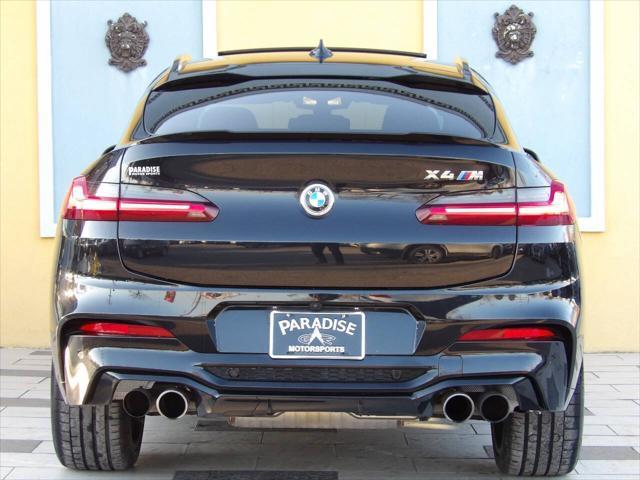 used 2021 BMW X4 M car, priced at $48,900