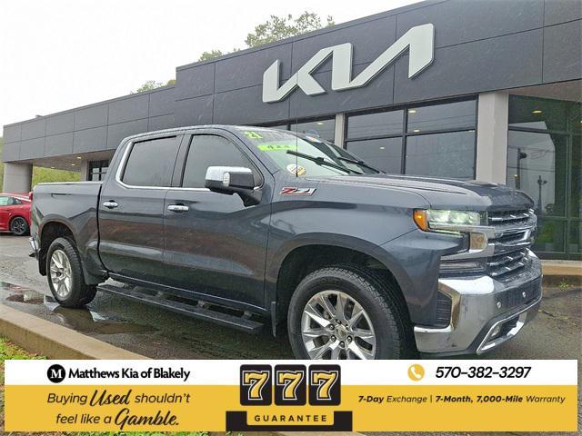 used 2021 Chevrolet Silverado 1500 car, priced at $39,746