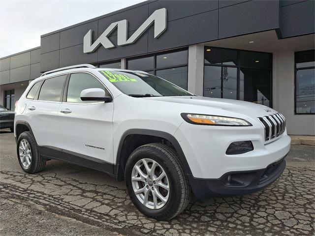 used 2018 Jeep Cherokee car, priced at $17,991