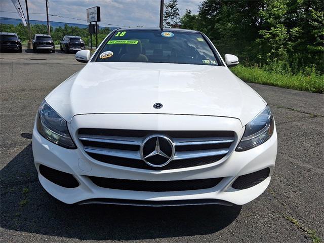 used 2018 Mercedes-Benz C-Class car, priced at $20,491