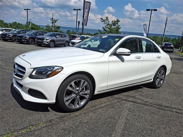 used 2018 Mercedes-Benz C-Class car, priced at $20,491