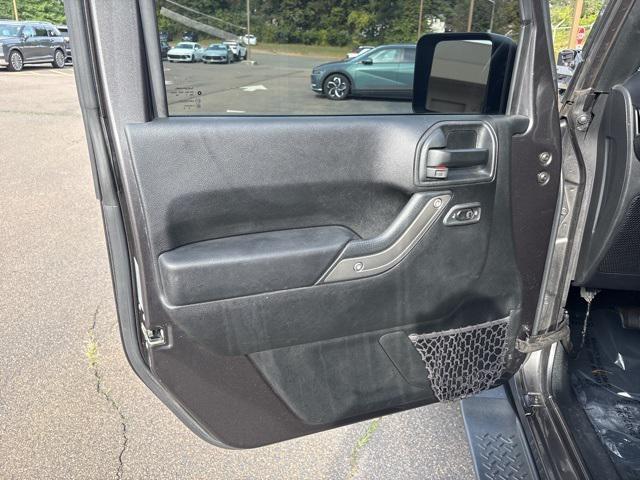 used 2017 Jeep Wrangler Unlimited car, priced at $18,000